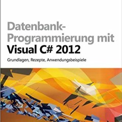 [EBOOK] Datenbank-Programmierung mit Visual C# 2012