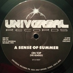 A Sense of Summer - On Top (Hixxy Remix) - Universal Records (1995)