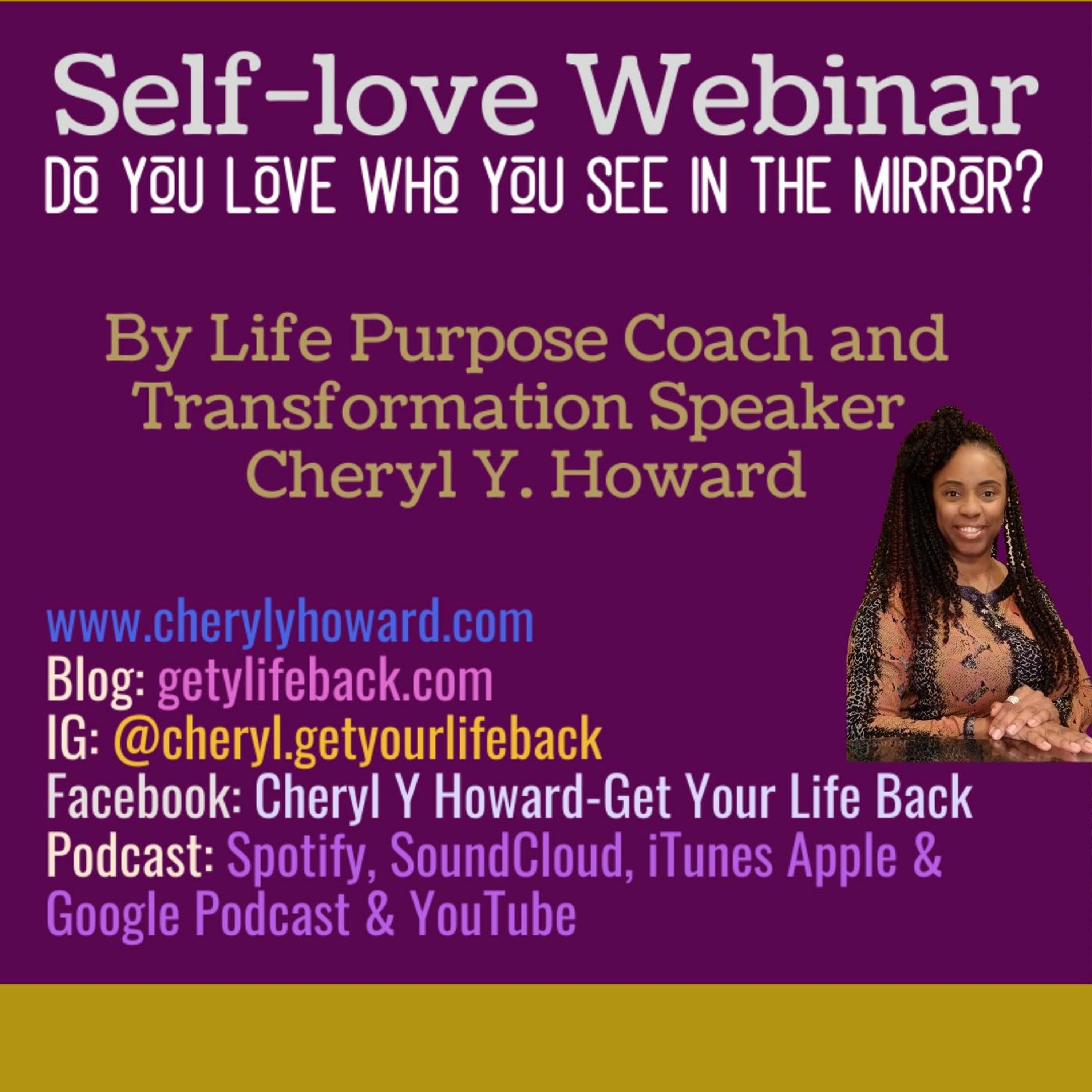 Get Your Life Back With Cheryl Podcast