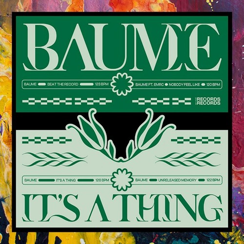 PREMIERE: Baume — It's A Thing (Original Mix) [Records Or Not Records]