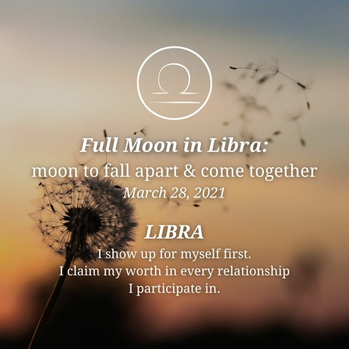 Full Moon In Libra Guided Experience