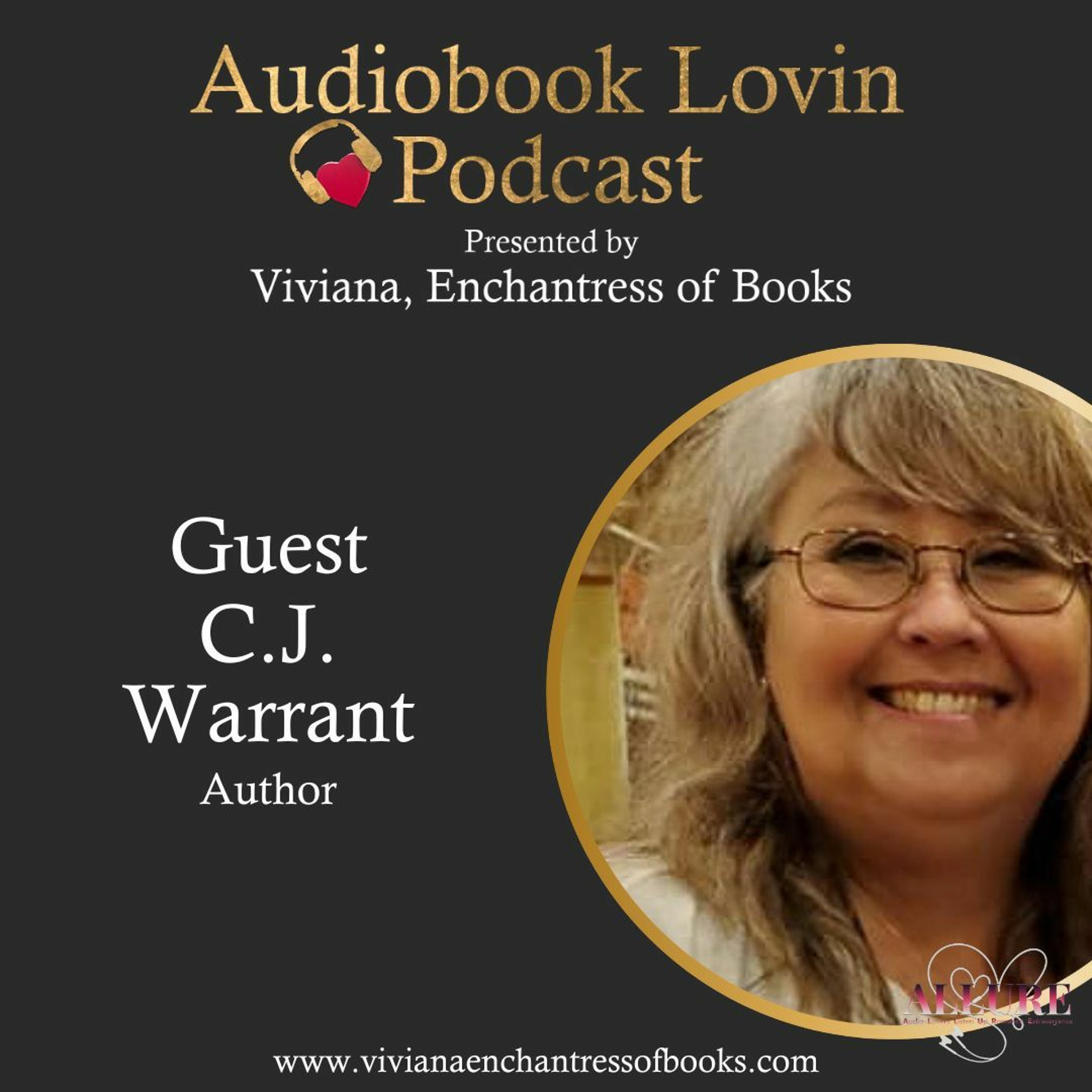 Audiobook Lovin' Podcast - S3 26 - Author CJ Warrant episode artwork