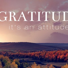 Gratitude—It’s An Attitude