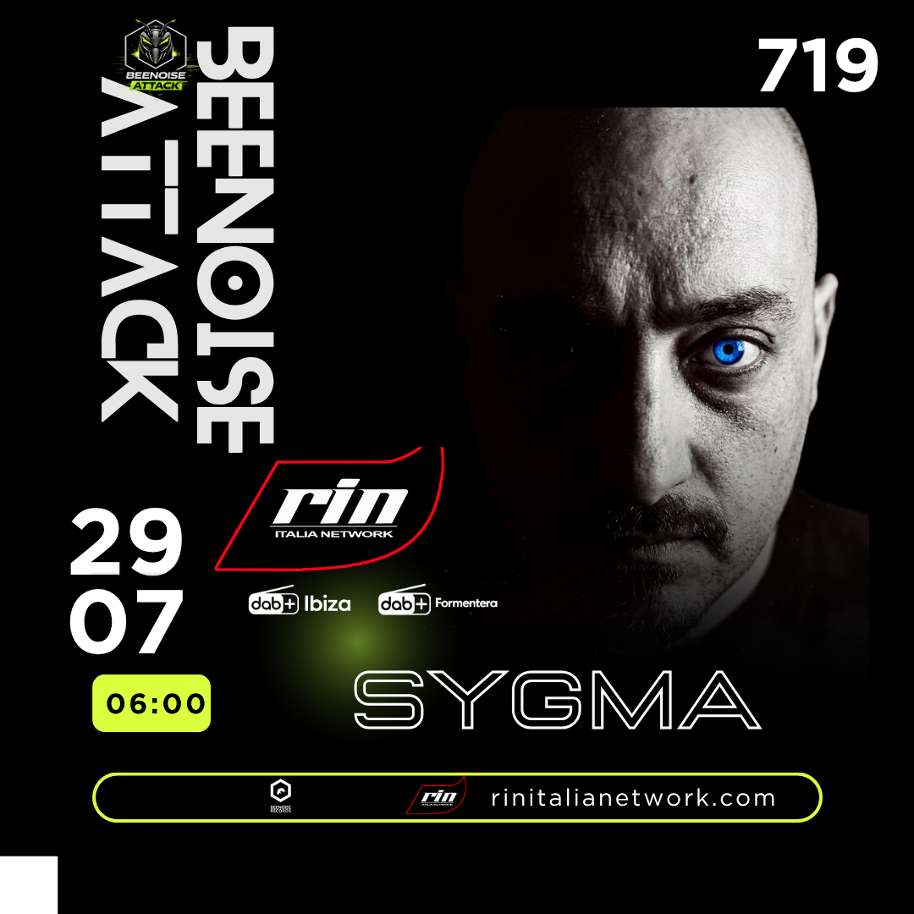 Beenoise attack #719 with Sygma episode artwork
