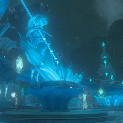 Stream the legend of zelda breath of the wild zora’s domain (night