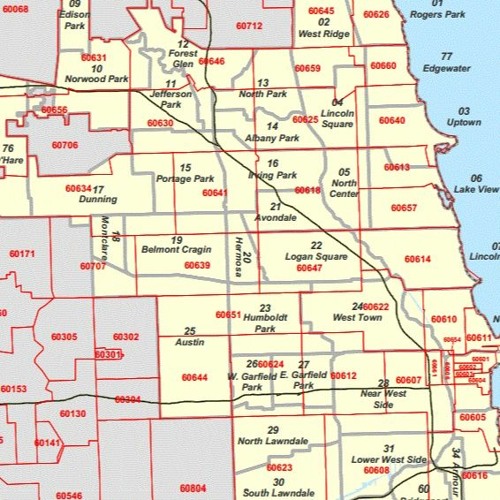 Stream Hyde Park Chicago Zip Code Map by Alicia Anderson Listen