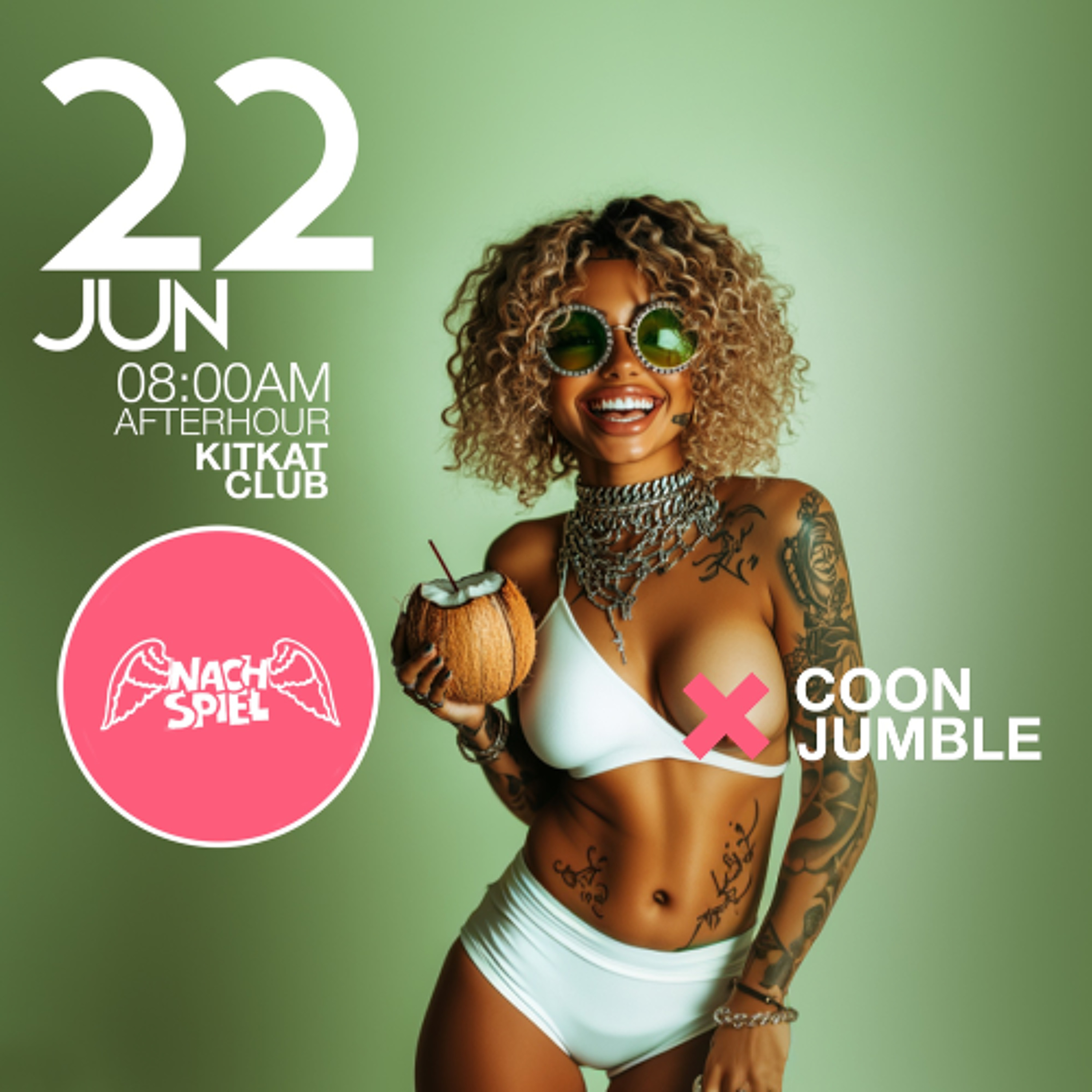 2025-06-22 NACHSPIEL (Kitkat Club) Coon , Jumble episode artwork