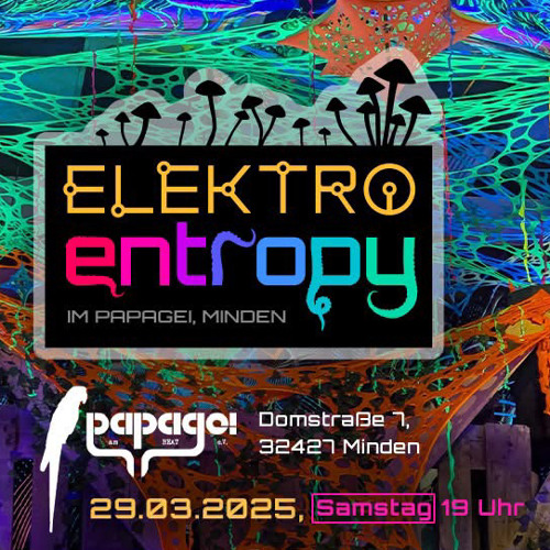 @ELEKTROentropy Papagei, Minden 29. März 2025