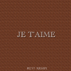 Enrico Macias - Je t'aime (RUVI REMIX)