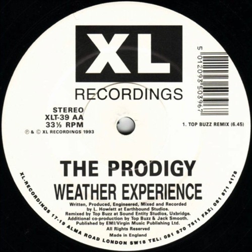 Prodigy - Weather Experience (DJ187s to the clouds Remix)