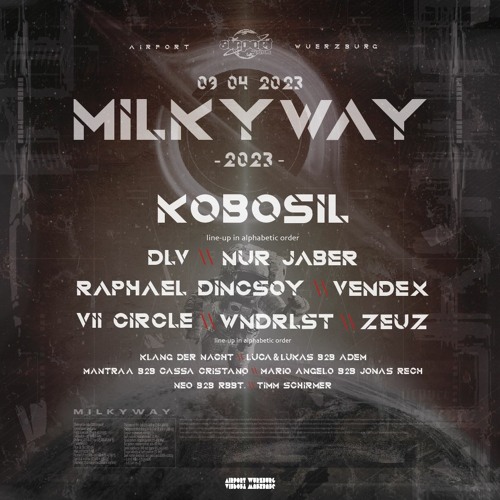 Cassa Cristano X Mantraa. @ Milkyway w/ Kobosil, WNDRLST, Zeuz..- Reverse Bass & Techno 150 BPM