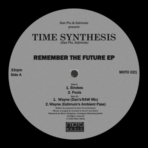 PREMIERE: Time Synthesis (Dan Piu & Estimulo) - Pools [MOTO021]