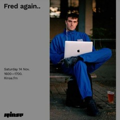 Fred Again - Glue (Bicep/Dizzee Rascal Mashup)-  Rinse FM