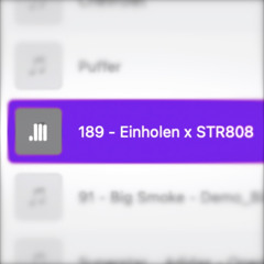 189 - Einholen x STR808