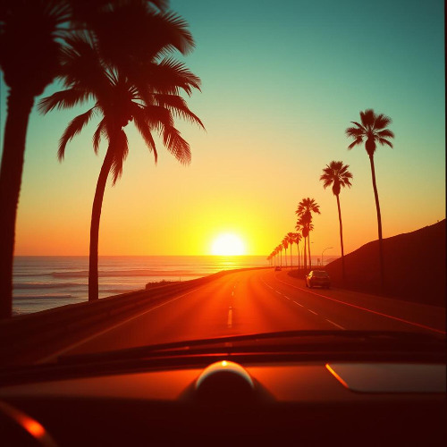 Pacific Strings (West Coast Sunset)