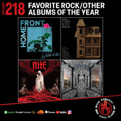 ep 218 Favorite Rock/Other Albums of The Year