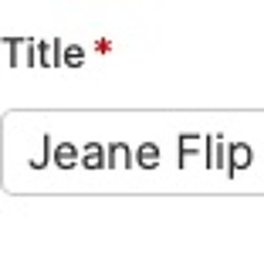 Jeane Flip