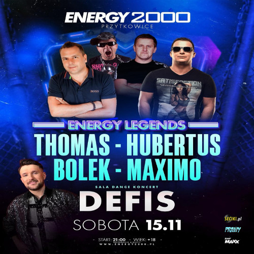 Energy 2000 (Przytkowice) - ENERGY LEGENDS ☆ HUBERTUS THOMAS BOLEK MAXIMO (15.11.2025)