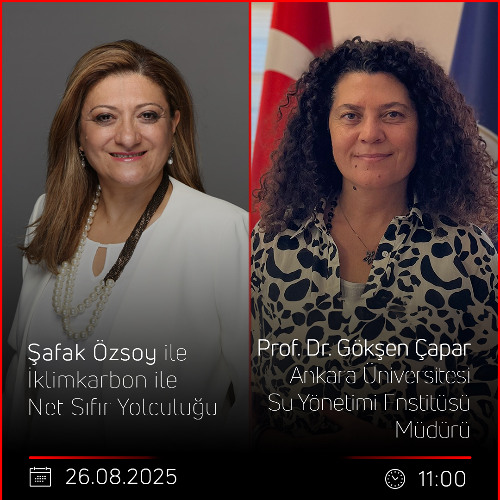Prof. Dr. Gökşen Çapar – Şafak Özsoy ile İklimkarbon ile Net Sıfır Yolculuğu