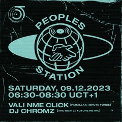 Peoples Station #26 on Jungletrain.net - 2023/12/09 DJ Chromz & Vali NME Click
