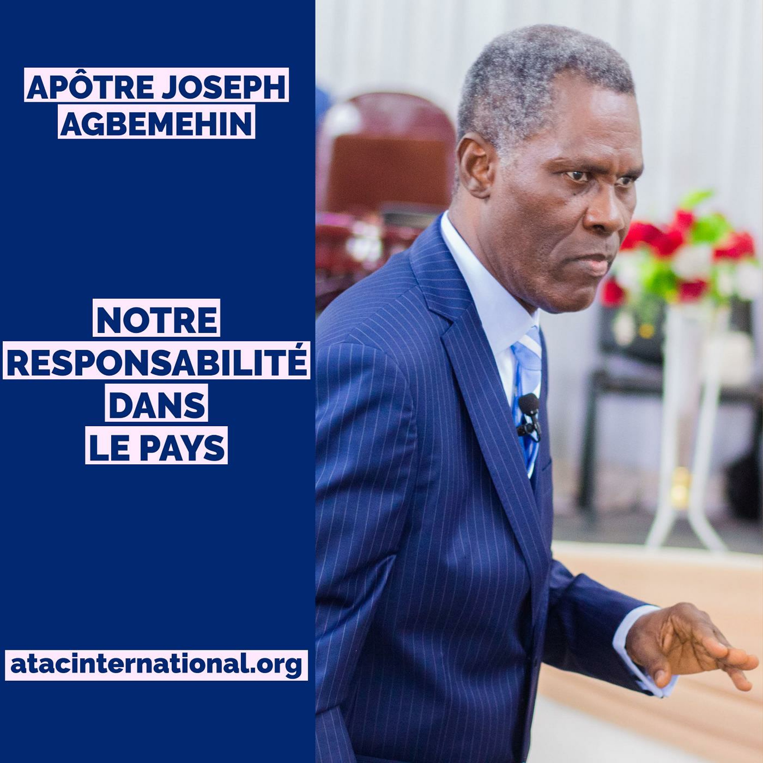 DEX159-6 Notre responsabilité dans le pays - Apôtre Joseph K. Agbemehin episode artwork