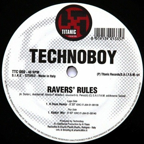 Technoboy - Ravers' Rules [K-Traxx Remix]