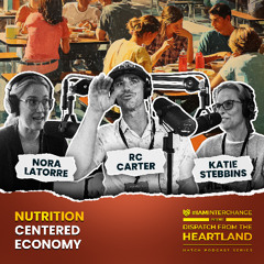 Nutrition Centered Economy