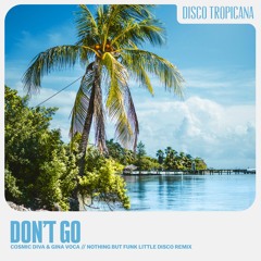 Cosmic Diva & GINA VOCA - Don't Go (Nothing But Funk Little Disco Extended Remix) - FREE DOWNLOAD