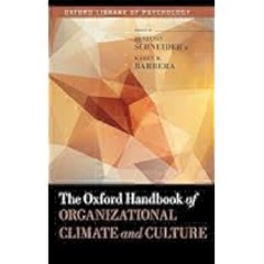 KINDLE The Oxford Handbook of Organizational Climate and Culture (Oxford Library of Psychology)