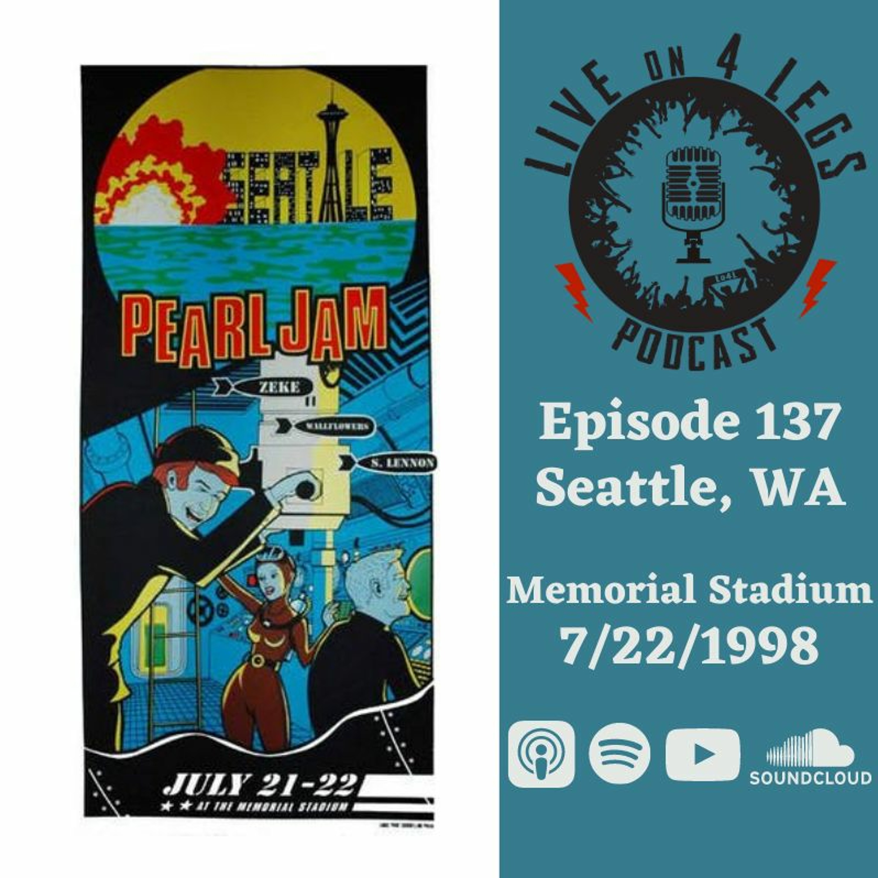 Live On 4 Legs: Pearl Jam Podcast