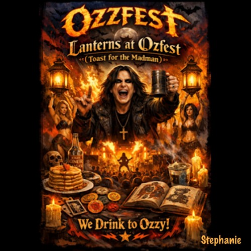 Lanterns at Ozfest (Toast for the Madman) (Stephanie)