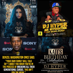 DJ HYPER 2ND GENNA KATI'S BIRTHDAY CELEBRATION LIVE RECORDING AT SANTANAS 10/18/25