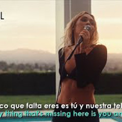 Miley Cyrus - Island Lyrics + Español Backyard Sessions (320 kbps).mp3