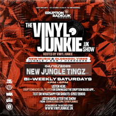 Episode 118 - Vinyl Junkie - Eruption Radio – 04/10/2025