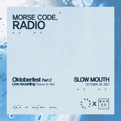 morsecode radio Slow mouth x Groov.JEJU(Live recording)