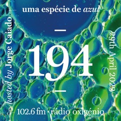 194. Uma Espécie de Azul Radio Show 29.04.22 (English)