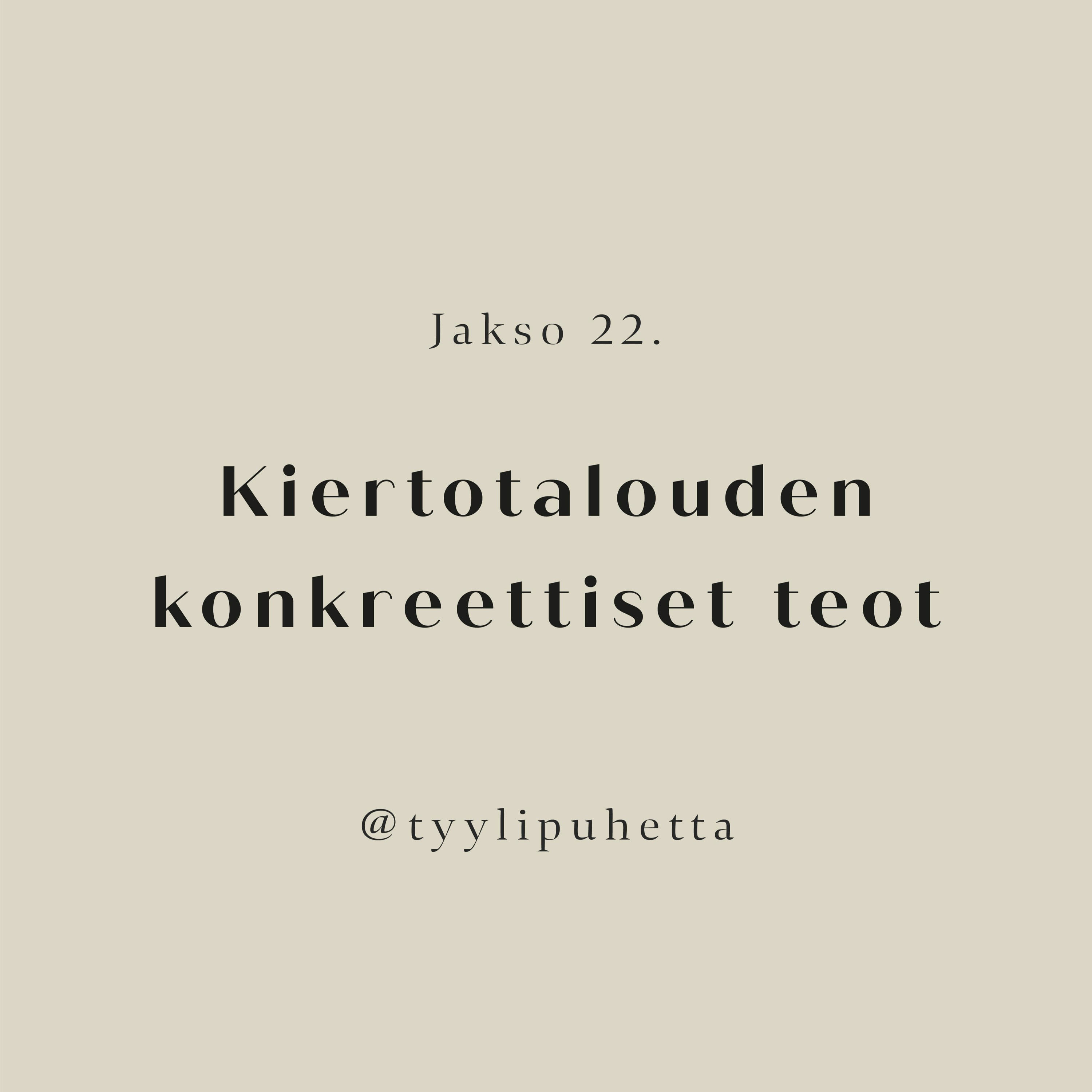 Tyylipuhetta Podcast