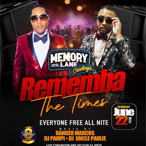 UNCLE PAULIE LIVE AT MEMORY LANE SUNDAYS JUNE 22nd 2025
