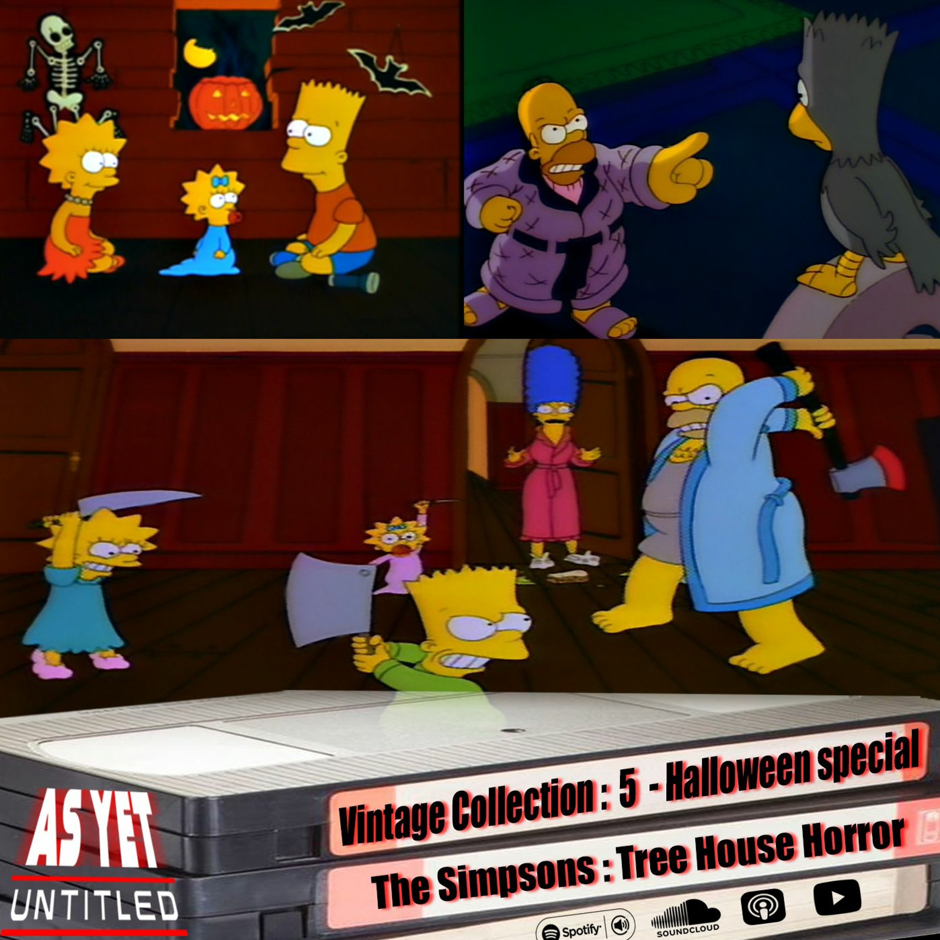 The Simpsons  Treehouse Of Horror (Vintage Collection Epiosde 5) episode artwork