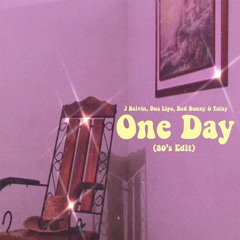 J Balvin, Dua Lipa, Bad Bunny & Tainy - One Day (Orlando Alfredo 80's Edit)