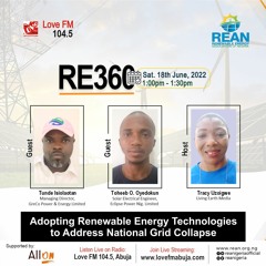 #RE360: Adopting Renewable Energy Technologies to Address National Grid Collapse