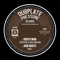 DPR002 - A1. Tippa Irie & Solo Banton - Roots Man +  A2. Red-i - Roots Dub (12" Vinyl Clips)