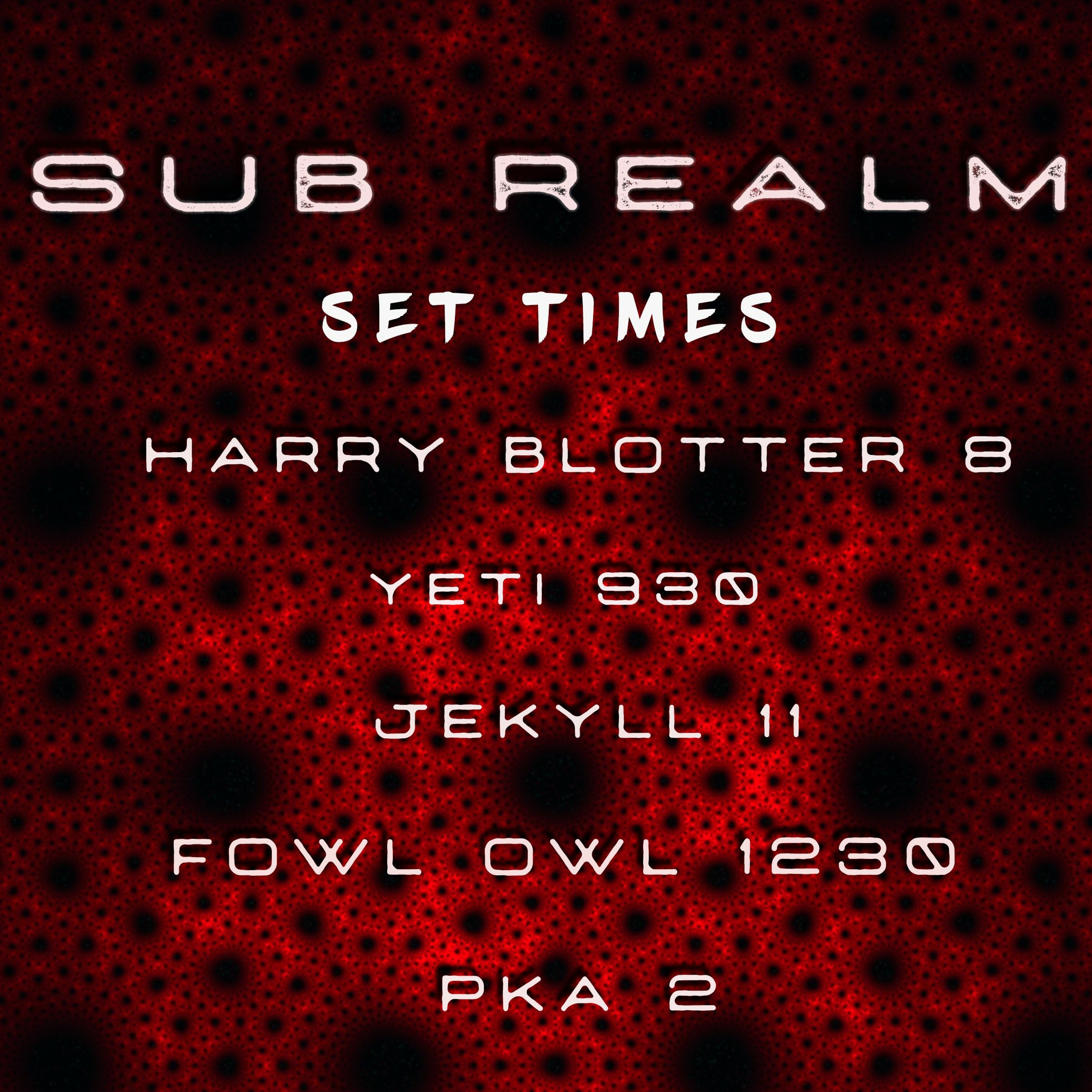 Vinyl Techno Set @ Sub Realm [Melbourne] July 2024 episode artwork