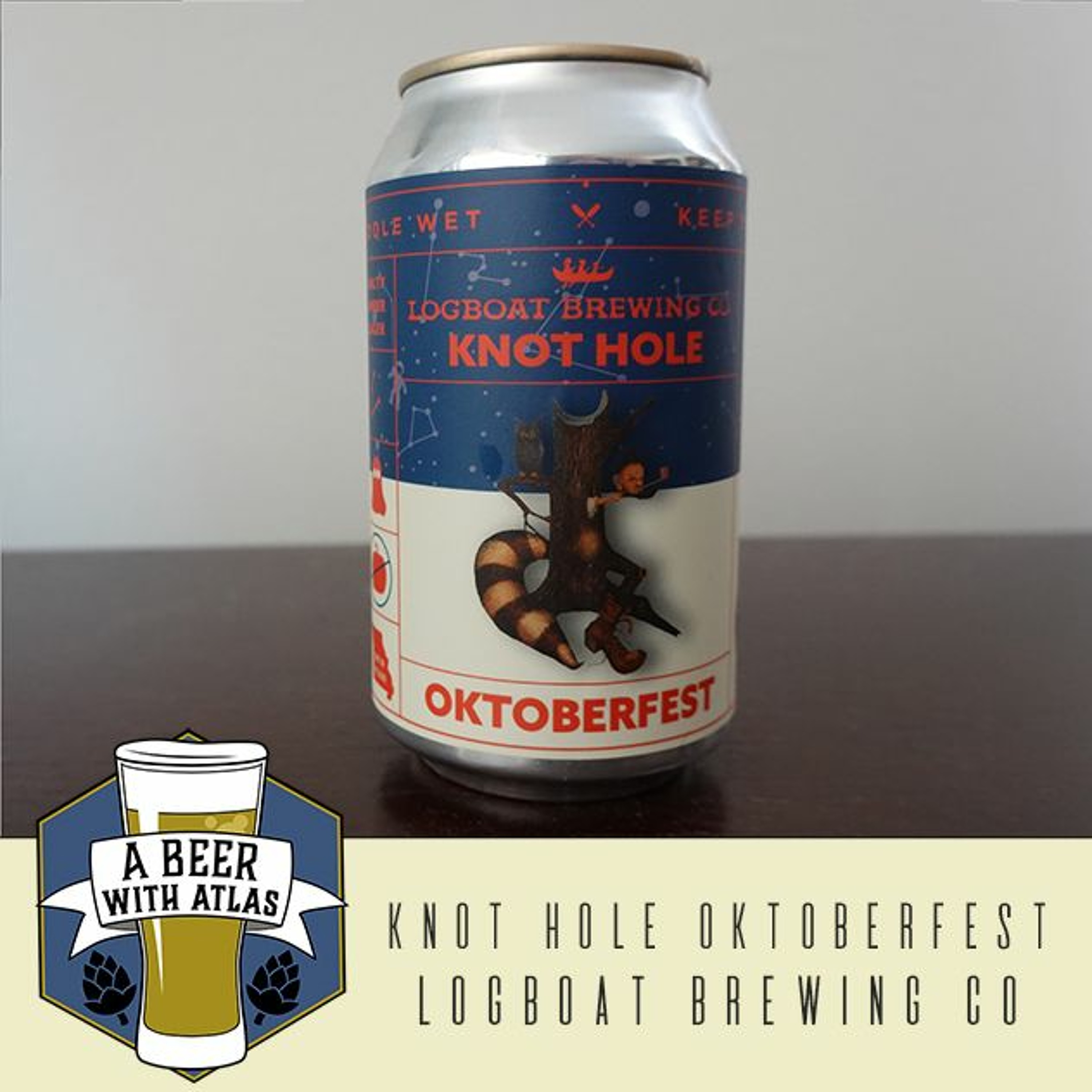 Knot Hole from Logboat Brewing Co - Oktoberfest 1 - Beer With Atlas 110