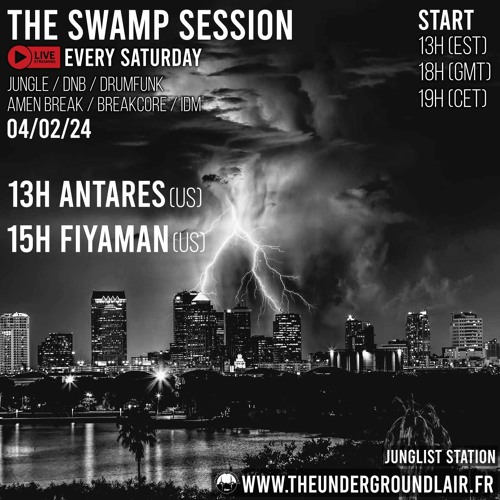Antares LIVE On The Underground Lair - THE SWAMP SESSION - 03.02.2024