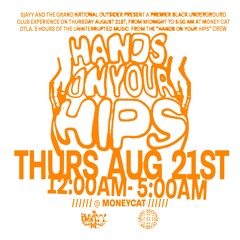 HANDS ON YOUR HIPS PARTY 8/21 PROMO CD (LOS ANGELES)