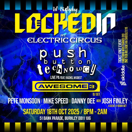 Danny Dee - Josh Finley Back 2 Back LOCKED IN 1st Birthday @ Electric Circus  **FREE DOWNLOAD**