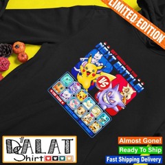Next Battle Pikachu And Mewtwo Vs. Gengar And Cubone Shirt
