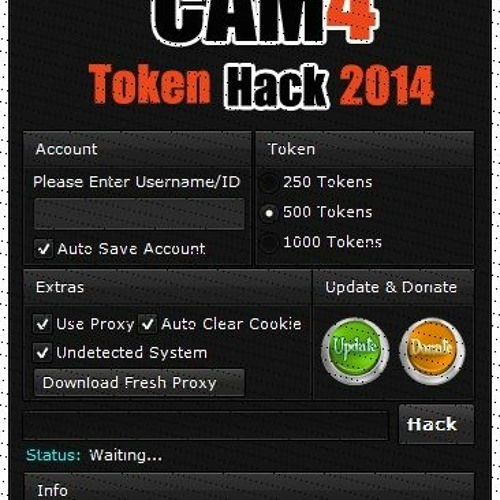 Stream Cam4 Tokens Adder Password Txt Free Download from Dayoupnajvaq