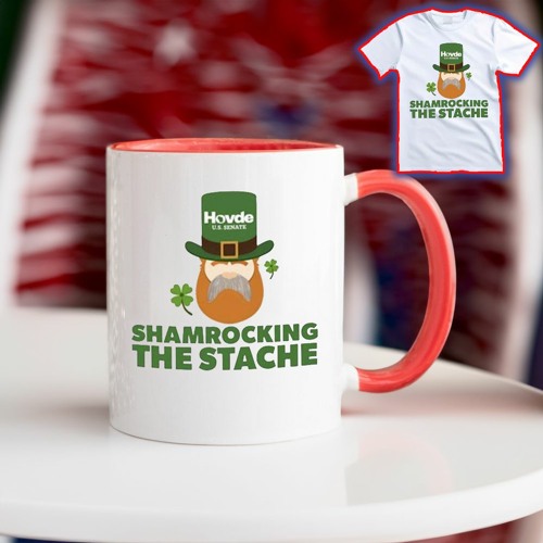 Eric Hovde Shamrock The Stache Mug